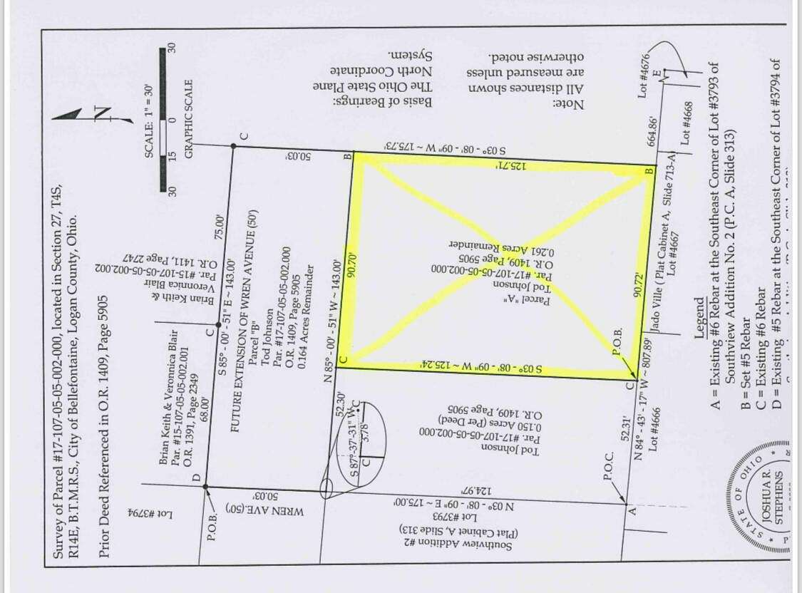 0.26 Acres of Land for Sale in Bellefontaine, Ohio