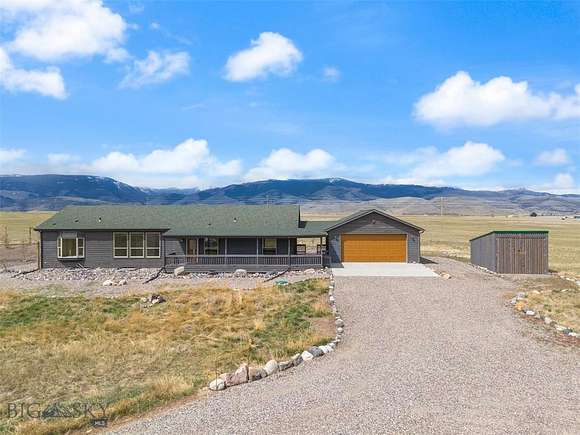 20.2 Acres of Land with Home for Sale in Livingston, Montana