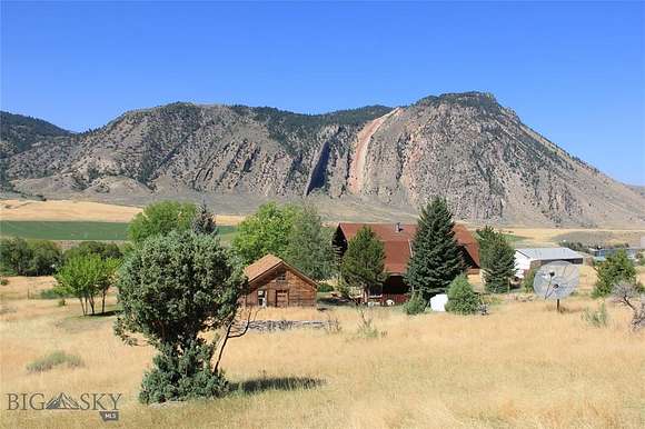 29.2 Acres of Recreational Land with Home for Sale in Gardiner, Montana