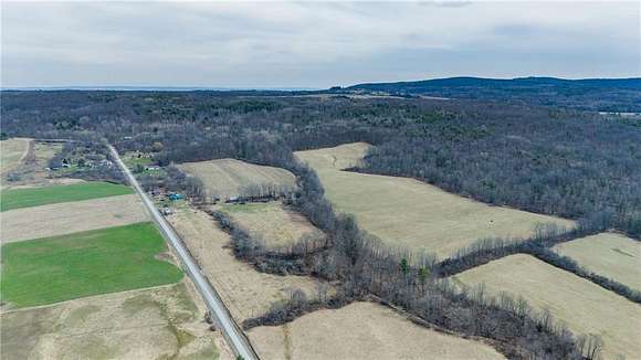 48 Acres of Agricultural Land with Home for Sale in Watkins Glen, New York