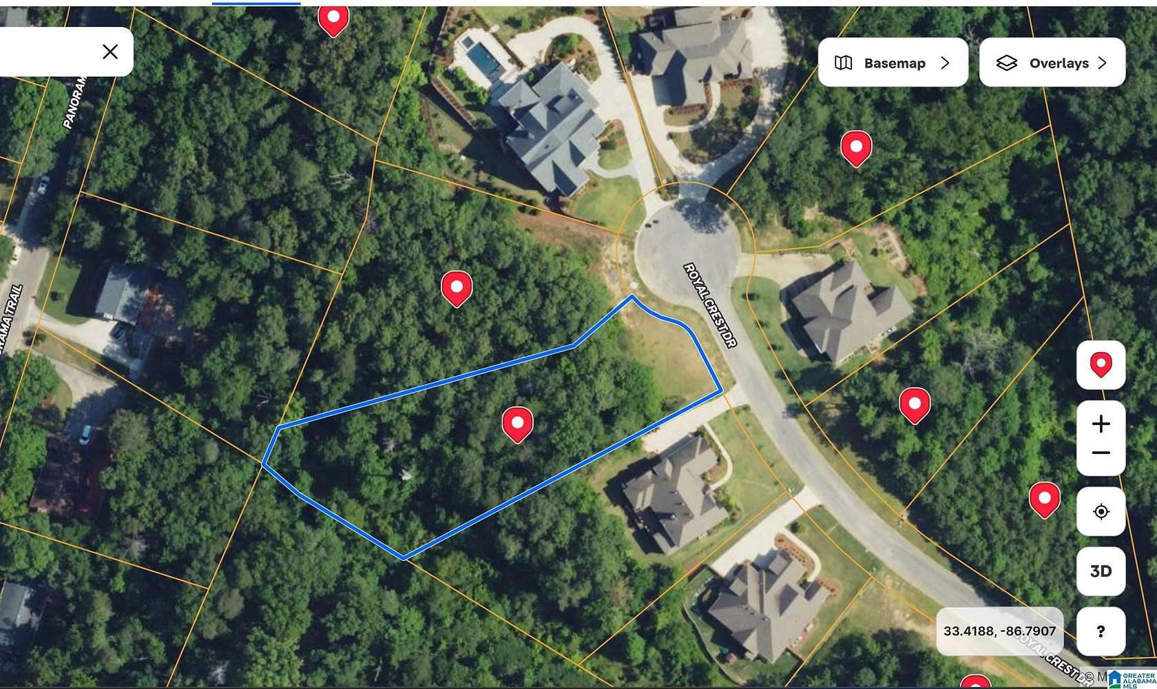 0.77 Acres of Land for Sale in Vestavia Hills, Alabama