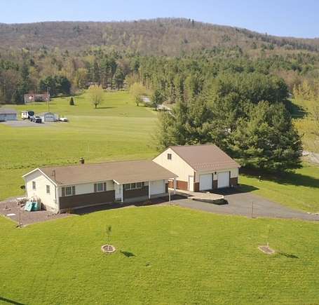 5.3 Acres of Land with Home for Sale in Monroeton, Pennsylvania