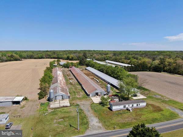 5 Acres of Land with Home for Sale in Laurel, Delaware