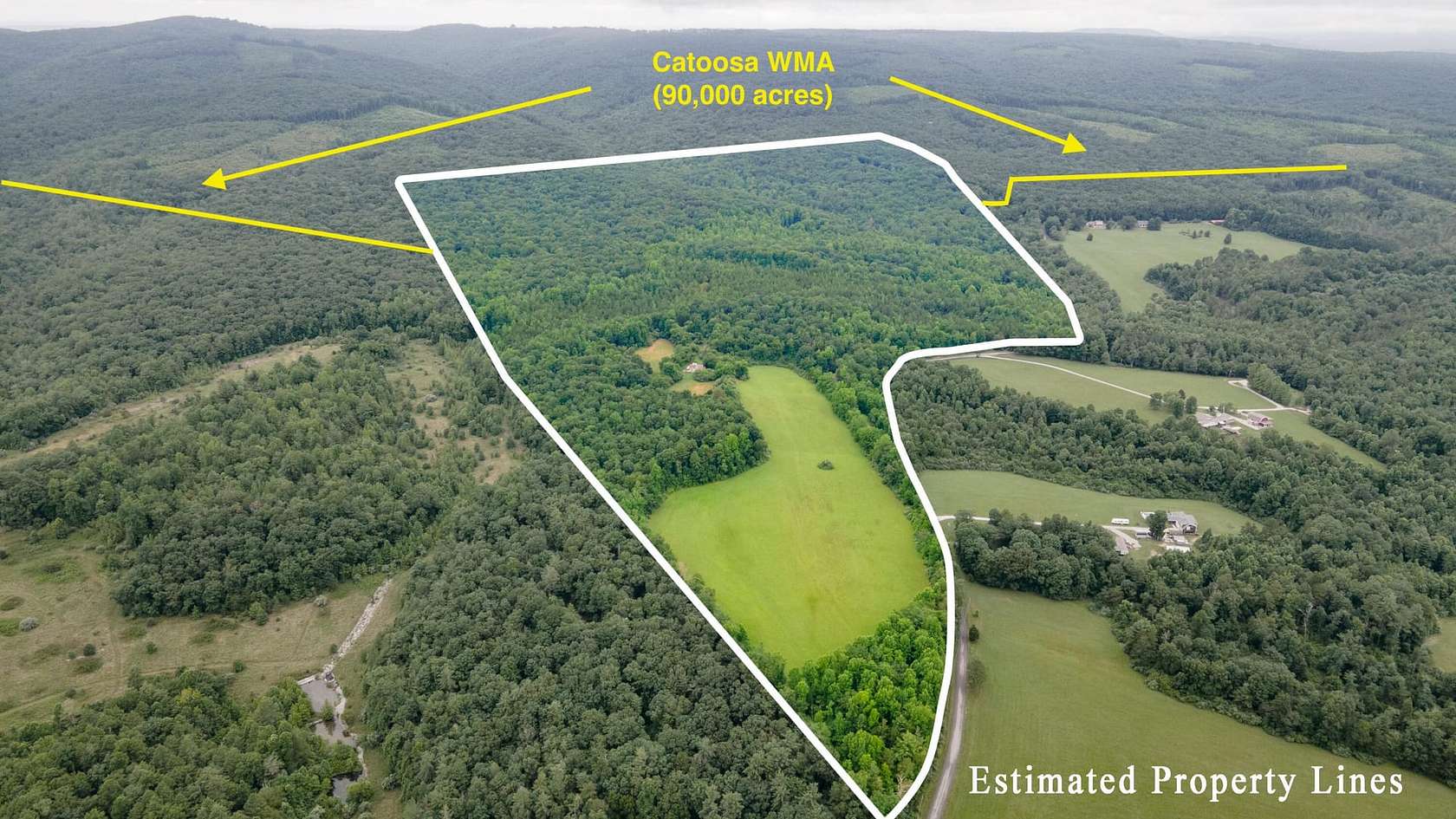 214 Acres of Recreational Land & Farm for Sale in Rockwood, Tennessee