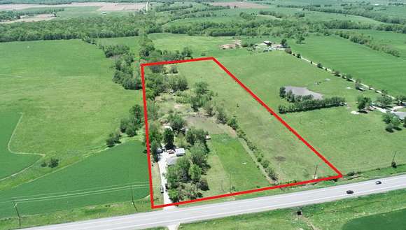 12.8 Acres of Land with Home for Sale in Walker, Missouri