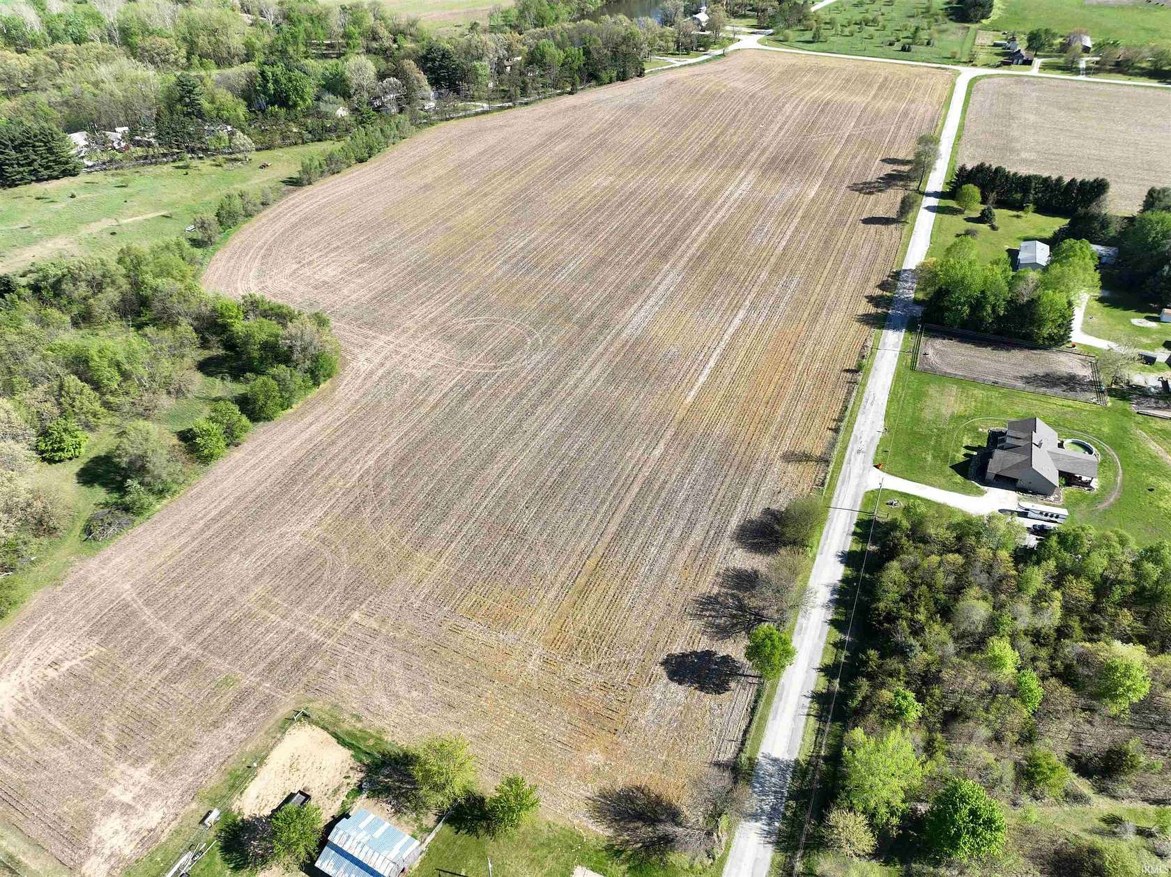 8 Acres of Agricultural Land for Sale in Monticello, Indiana