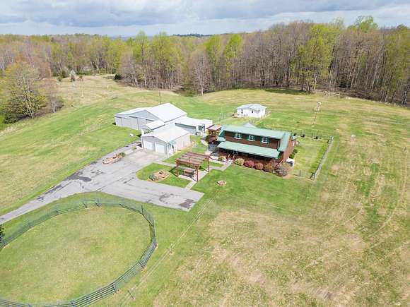 86.2 Acres of Land with Home for Sale in Rock Cave, West Virginia
