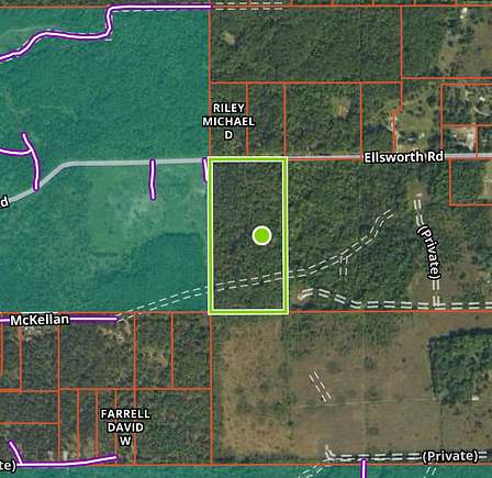 20 Acres of Recreational Land for Sale in Lewiston, Michigan