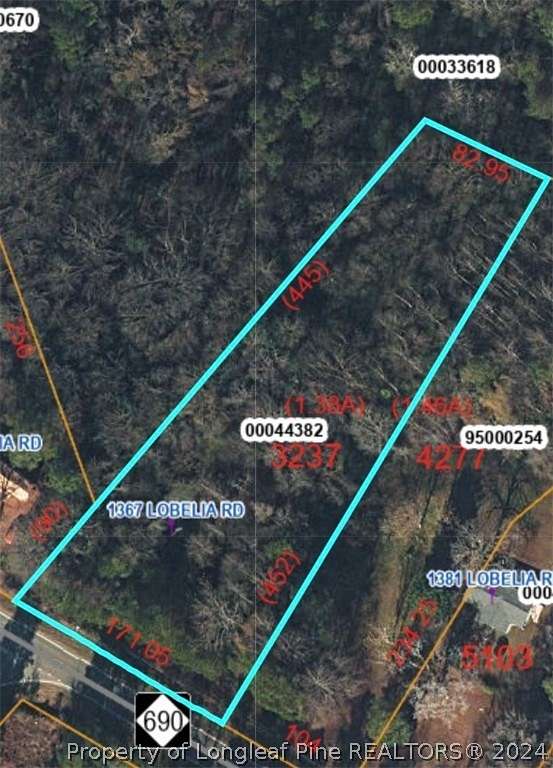 1.4 Acres of Residential Land for Sale in Vass, North Carolina
