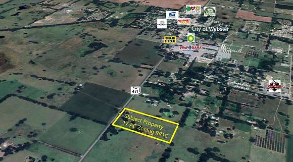 17 Acres of Land for Sale in Webster, Florida