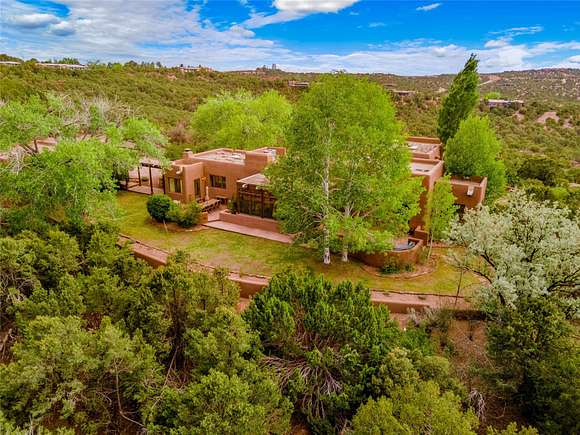 10.8 Acres of Land with Home for Sale in Santa Fe, New Mexico