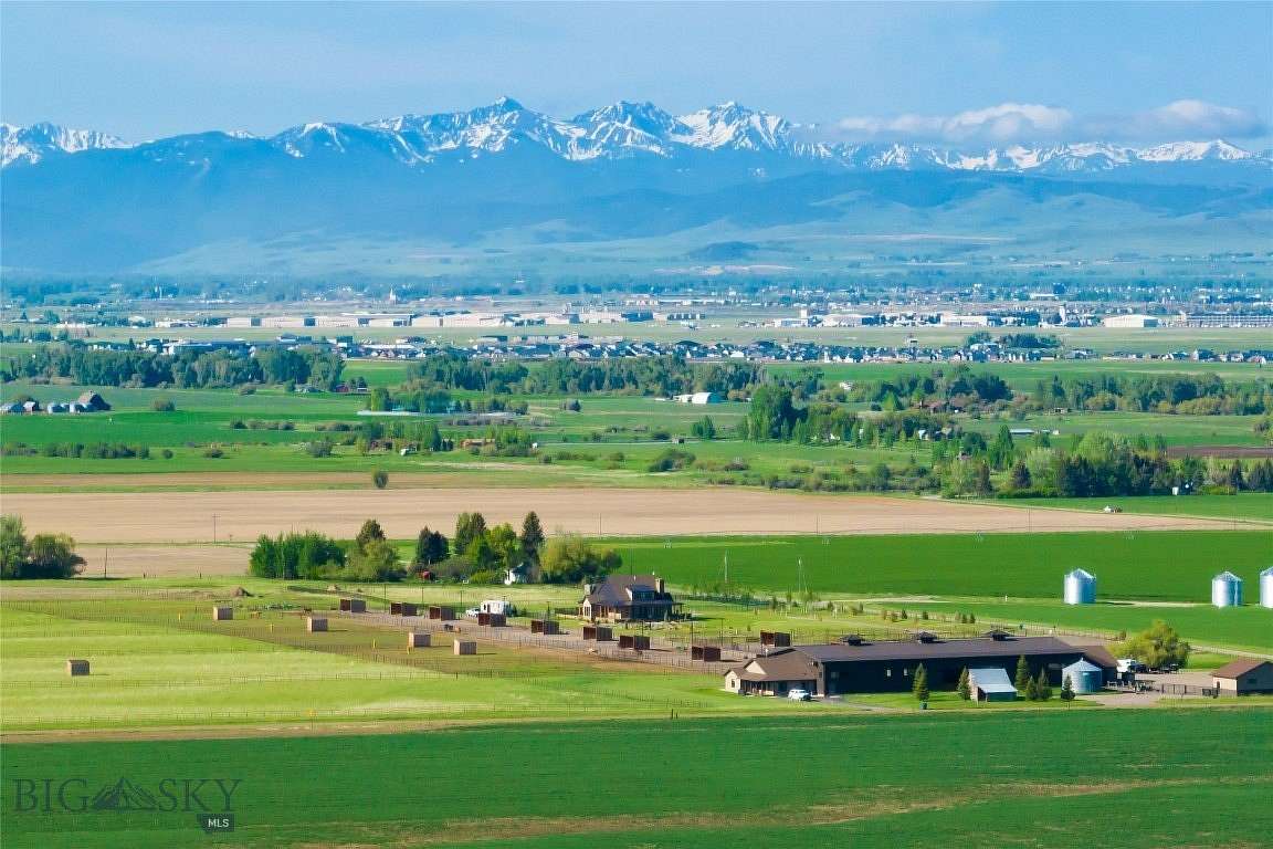 48.9 Acres of Agricultural Land with Home for Sale in Belgrade, Montana