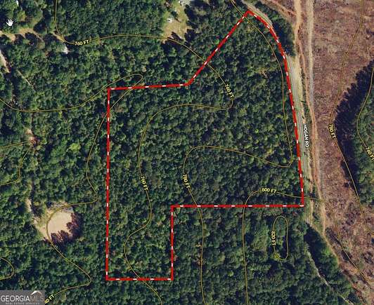 16.83 Acres of Land for Sale in Hogansville, Georgia