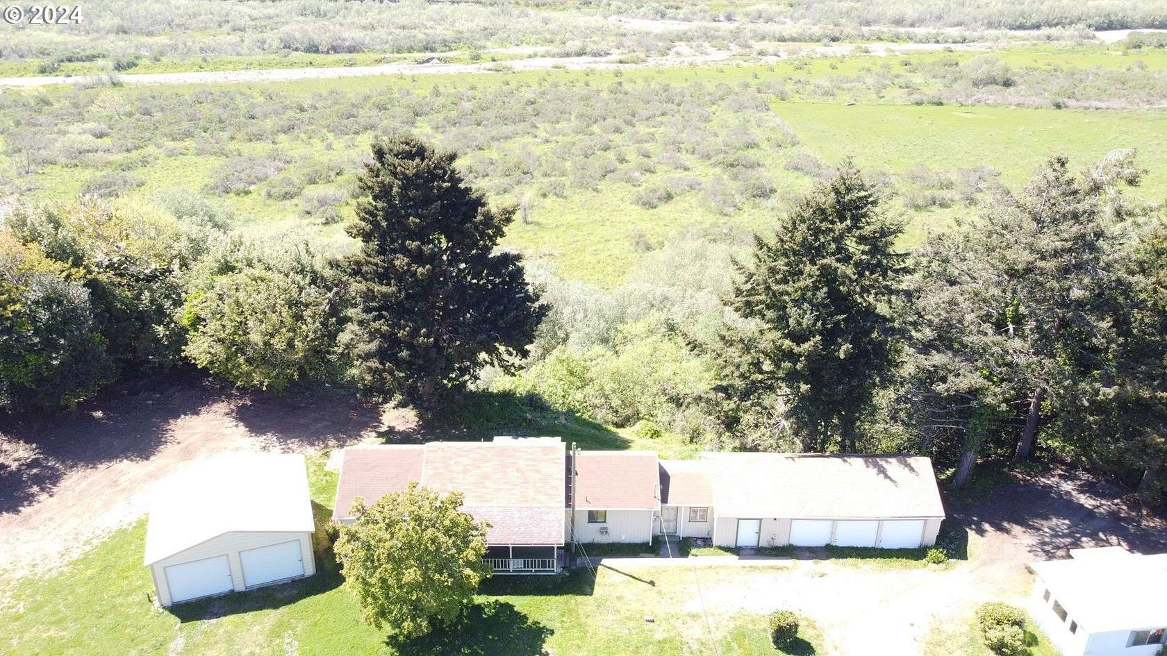 5 Acres of Residential Land with Home for Sale in Gold Beach, Oregon