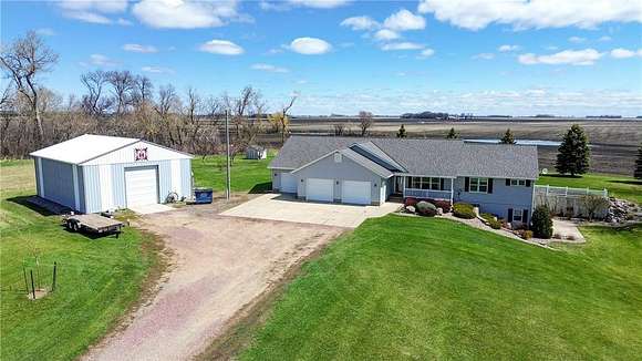 6.1 Acres of Residential Land with Home for Sale in Danube, Minnesota