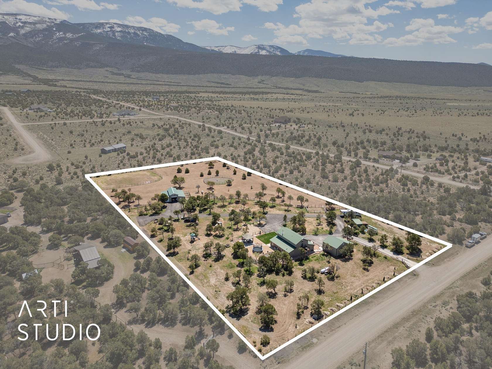 5 Acres of Residential Land with Home for Sale in Beaver, Utah