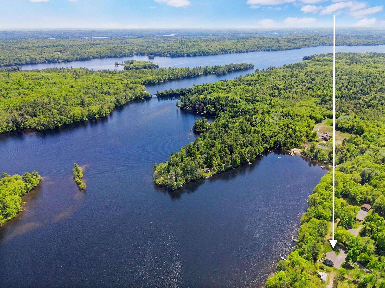 2.3 Acres of Residential Land with Home for Sale in Readfield, Maine