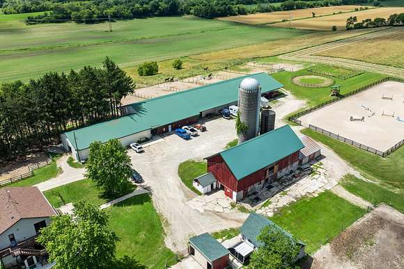 38.92 Acres of Agricultural Land with Home for Sale in Watertown, Wisconsin