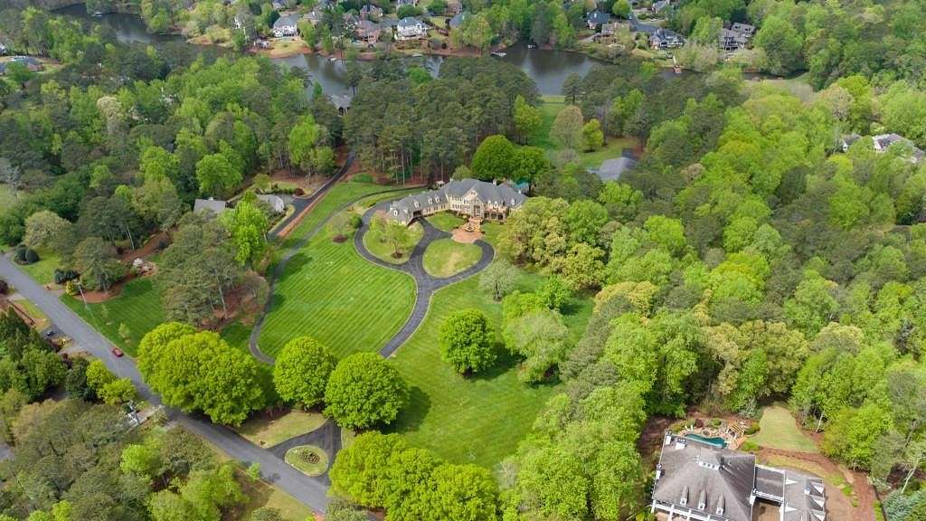 11.62 Acres of Land with Home for Sale in Roswell, Georgia