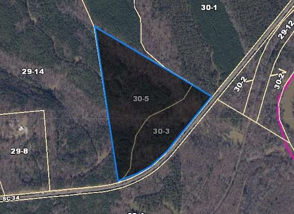 37 Acres of Recreational Land for Sale in Chappells, South Carolina