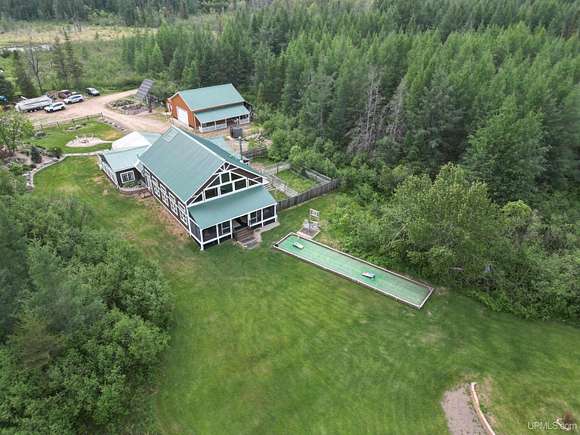60.5 Acres of Recreational Land with Home for Sale in Ishpeming, Michigan