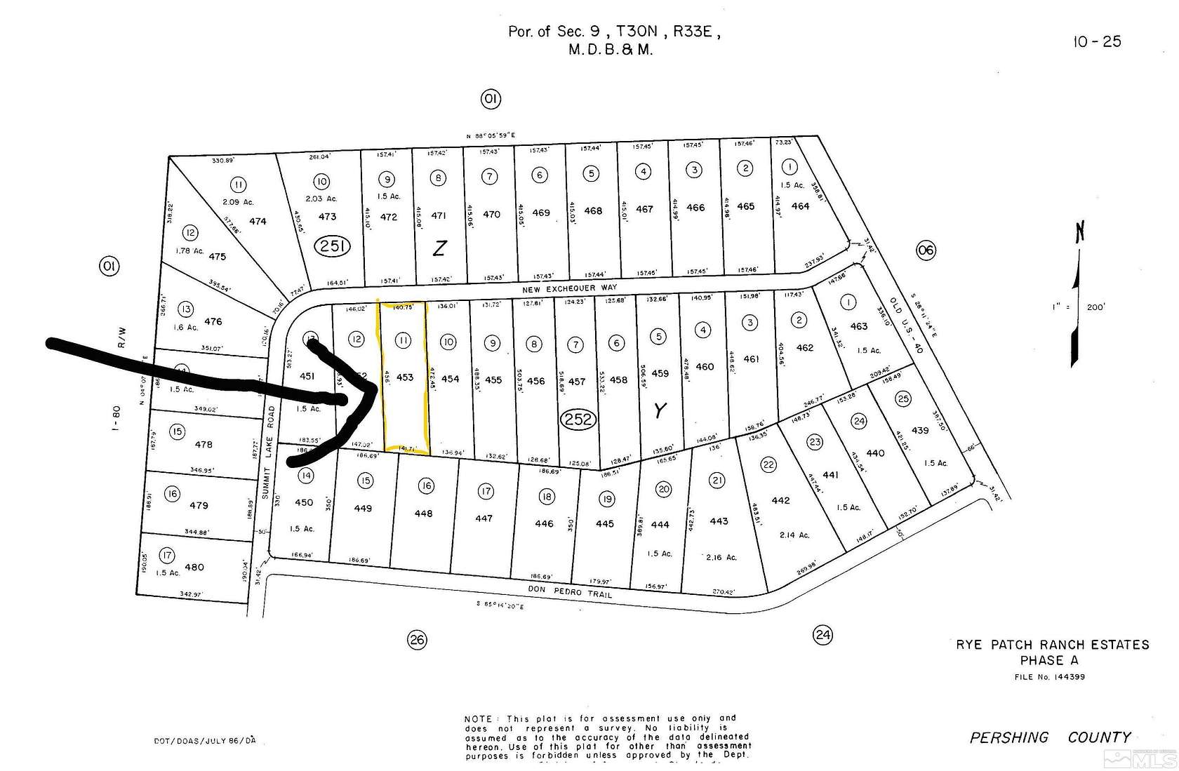 1.5 Acres of Land for Sale in Lovelock, Nevada