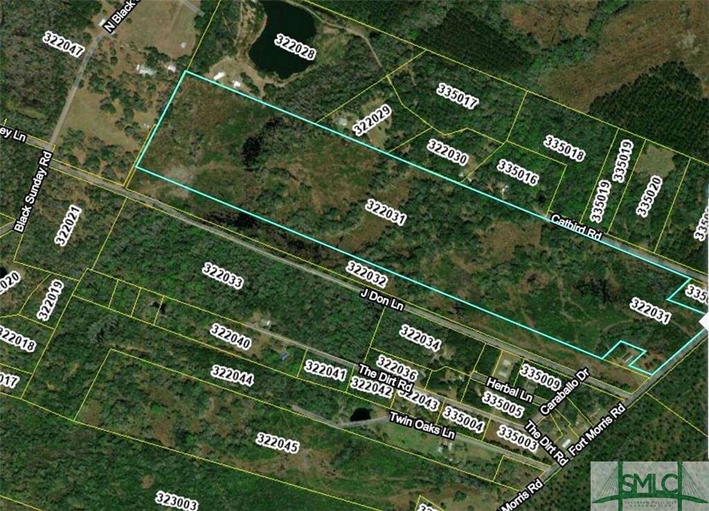 84.3 Acres of Land for Sale in Midway, Georgia