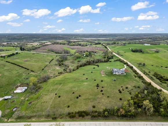 20.8 Acres of Land with Home for Sale in New Virginia, Iowa