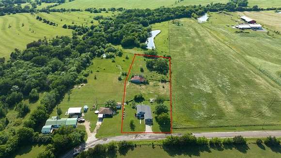 2.2 Acres of Residential Land with Home for Sale in Wills Point, Texas