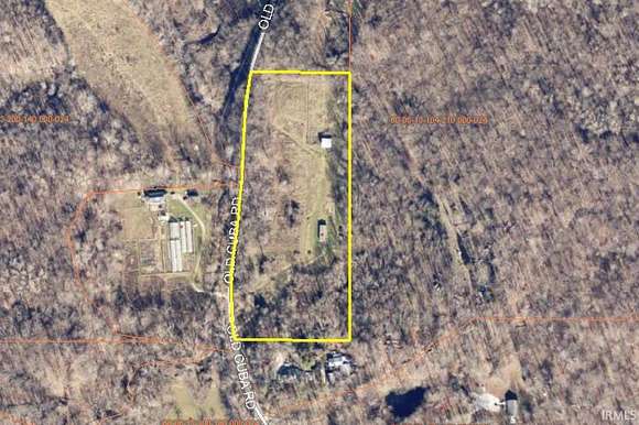 7.8 Acres of Residential Land with Home for Sale in Spencer, Indiana