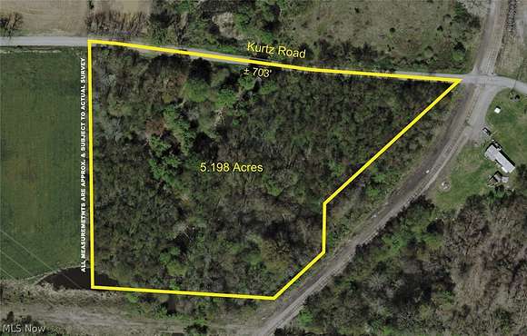 5.2 Acres of Land for Auction in Minerva, Ohio