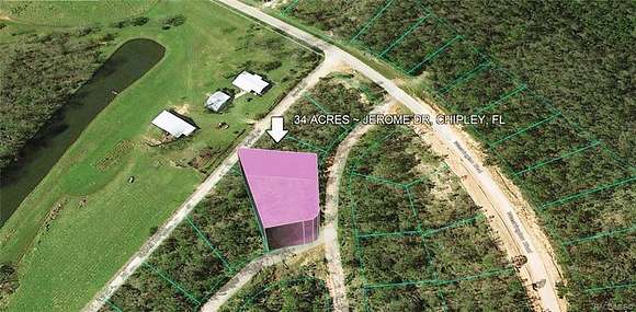 0.34 Acres of Residential Land for Sale in Chipley, Florida