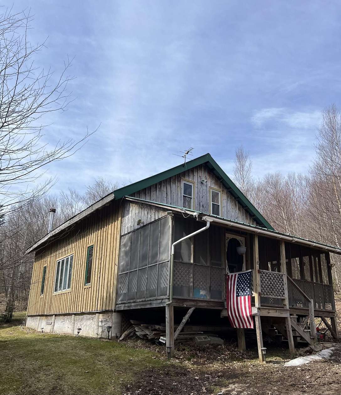 55.1 Acres of Recreational Land with Home for Sale in Ellenburg Center, New York
