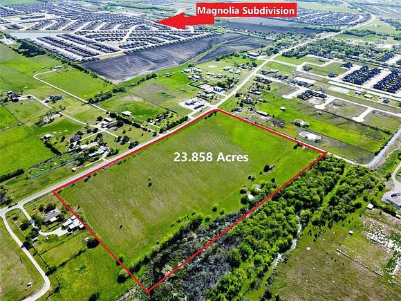 23.9 Acres of Commercial Land for Sale in Josephine, Texas