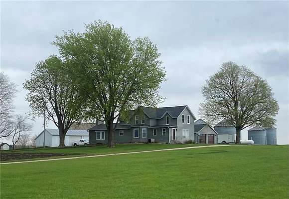 5.7 Acres of Residential Land with Home for Sale in Gowrie, Iowa