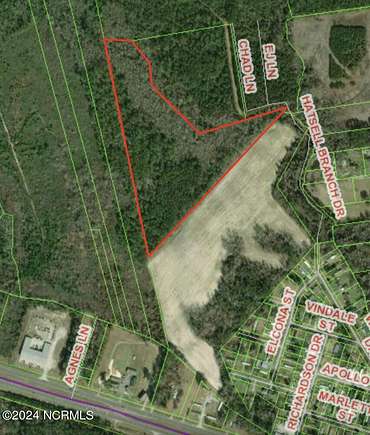 17.4 Acres of Land for Sale in Hubert, North Carolina