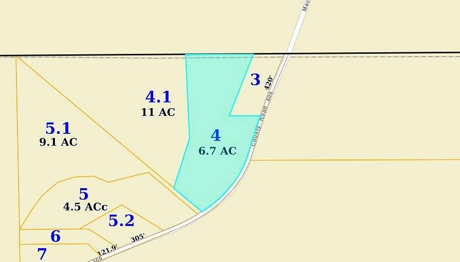 7 Acres of Residential Land for Sale in Houlka, Mississippi