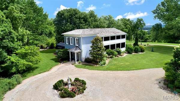 5 Acres of Residential Land with Home for Sale in Clarksville, Missouri