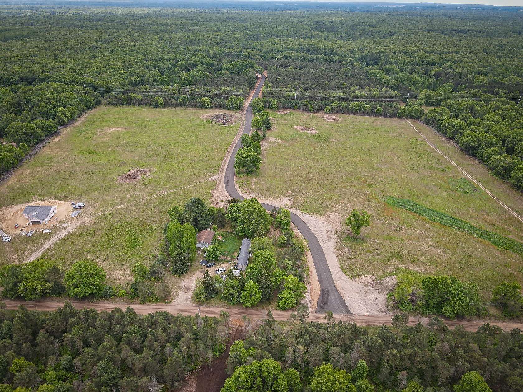 6.8 Acres of Residential Land for Sale in Rothbury, Michigan