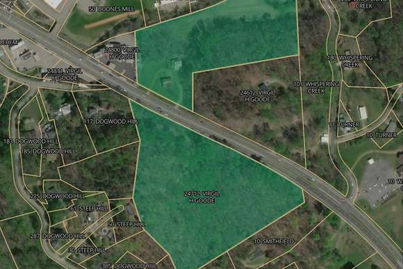 21.7 Acres of Land for Sale in Boones Mill, Virginia