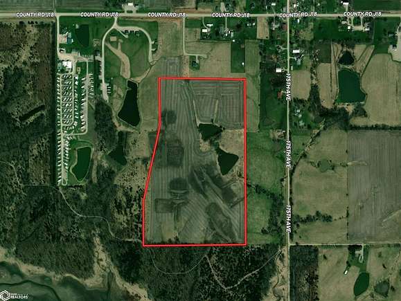 47.1 Acres of Agricultural Land for Sale in Moravia, Iowa