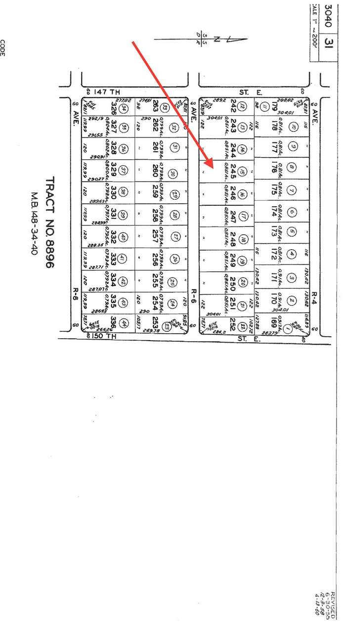 0.85 Acres of Land for Sale in Littlerock, California