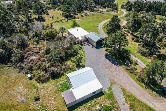 6 Acres of Residential Land with Home for Sale in Gold Beach, Oregon