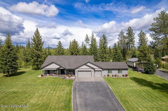 4.5 Acres of Residential Land with Home for Sale in Rathdrum, Idaho