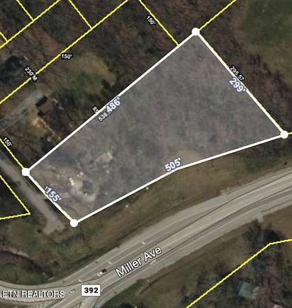 2.7 Acres of Commercial Land for Sale in Crossville, Tennessee