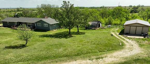 6 Acres of Residential Land with Home for Sale in New Cambria, Kansas