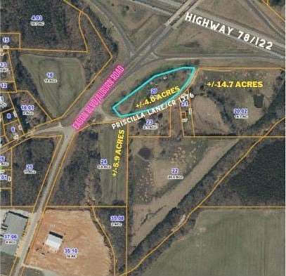 14.72 Acres of Mixed-Use Land for Sale in Tupelo, Mississippi