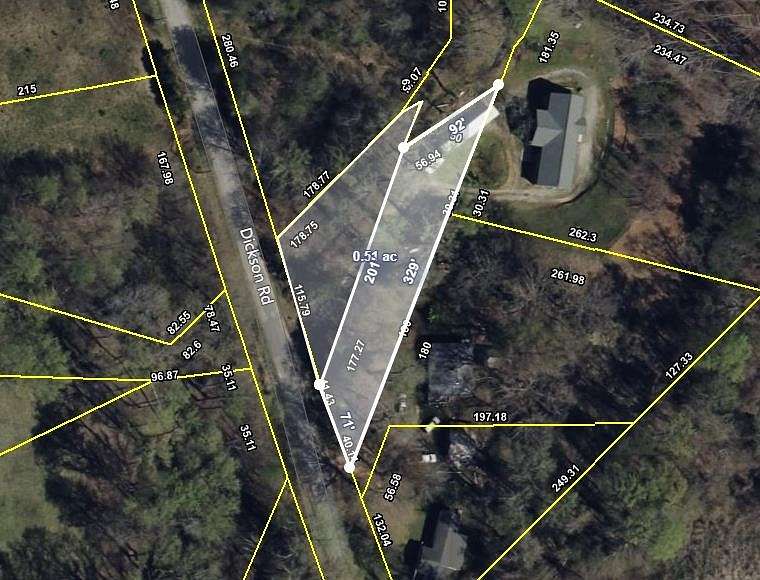 Residential Land for Sale in Campobello, South Carolina