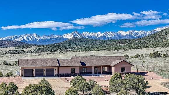 35.2 Acres of Land with Home for Sale in Westcliffe, Colorado
