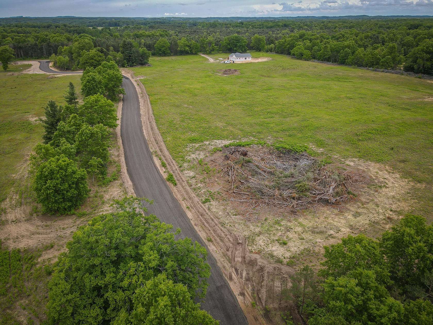 5.8 Acres of Residential Land for Sale in Rothbury, Michigan